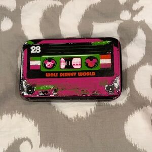 Disney Pink and Black Cassette Retro Wallet